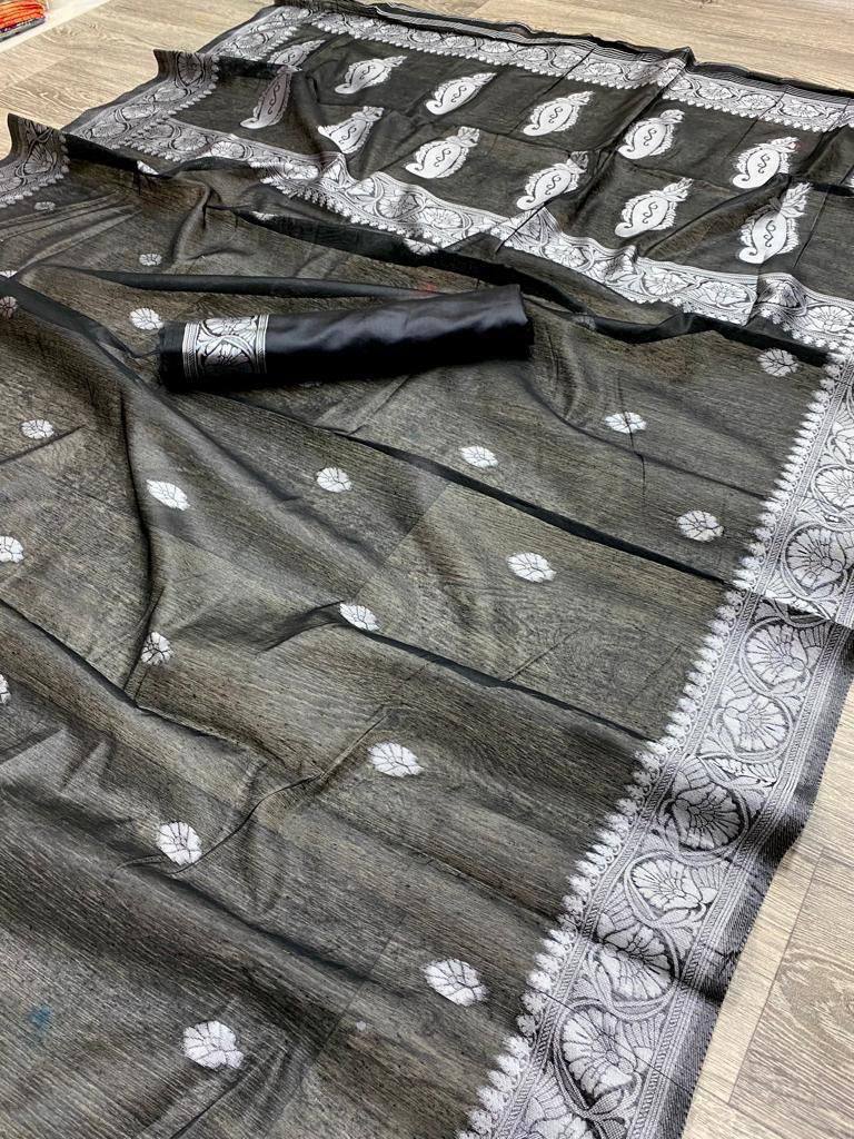 Taana Baana — Summer Special Soft Lilan Cotton Saree